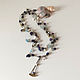 Sautoir with amethyst, aquamarine and pearls. Lariats. Sonia Dov jewellery. My Livemaster. Фото №5