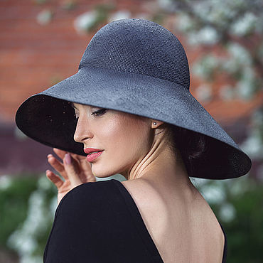 Шляпа капор – заказать на Ярмарке Мастеров – 7X2E9RU | Шляпы, Москва