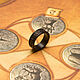 Order Wooden ring with name. Spirit of tree. Livemaster. . Rings Фото №3