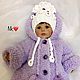 Set of clothes for newborns ' Lavender'. Baby Clothing Sets. natalyakilyan. Online shopping on My Livemaster.  Фото №2