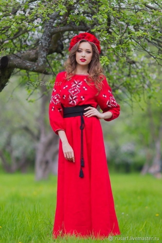 Славянские платья: этно-стиль и память о Родных корнях