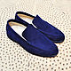 Men's loafers made of natural suede, individual tailoring!. Loafers. SHOES&BAGS. My Livemaster. Фото №5