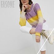 Одежда handmade. Livemaster - original item Jerseys: Color Sweater Women`s Summer Women`s sweater. Handmade.