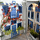 Миниатюра "SANTORINI " на книжную полку. Модели. Студия InteriorS. Ярмарка Мастеров.  Фото №4