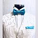 Бабочка-галстук Sky. Бабочки. ASCOT Accessories. Интернет-магазин Ярмарка Мастеров.  Фото №2