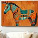 Заказать Картина маслом “Horse”. DARI ART. Ярмарка Мастеров. . Картины Фото №3