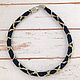 String of beads Blue Snake. Necklace. Natalya | Handmade jewelry  |. My Livemaster. Фото №6