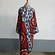 Uzbek robe from suzane. Boho coat, chapan. CHT024. Robes. businka34. Online shopping on My Livemaster.  Фото №2