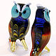 Сова Улула. Статуэтки. Мастерская Animals in Glass. Ярмарка Мастеров.  Фото №4