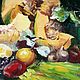 Натюрморт с тыквами. Гуашь. Картины. Ольга Бражникова. Ярмарка Мастеров.  Фото №5
