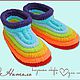 SLIPPERS, knitted Slippers, shoes, house shoes, Slippers, handmade shoes, knitted shoes, footwear for children, footwear, home Slippers, Dental, sneakers, boots, boots knitted

