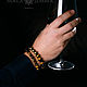 Set of Bracelets made of natural stone Tiger's eye. Bead bracelet. malajemma. My Livemaster. Фото №4