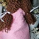 Кукла тильда в розовом пальто. Текстильные куклы ручной работы. Куклы Тильда. Уютный уголок (Алла). Ярмарка Мастеров.  Фото №10