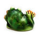 Ceramic figurine 'Frog with a flower'. Figurines. aboka. My Livemaster. Фото №4