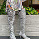 Boots genuine Python leather. Knee-high boots. exotiqpython. My Livemaster. Фото №6