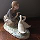 Заказать Винтаж: «Девочка кормит гусей». Lladro. Испания. 70-е гг. Sad365. Ярмарка Мастеров. . Предметы интерьера винтажные Фото №3
