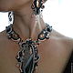 Kit Diva :necklace earrings. Jewelry Sets. elenshabaev (elenshabaev). My Livemaster. Фото №4