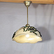 Для дома и интерьера handmade. Livemaster - original item Ceiling lamp Olive branch. Handmade.