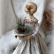 Куклы и игрушки handmade. Livemaster - original item The snow lady. Handmade.