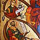 Рукописная икона Древо Богородицы из монастыря Афон Греция. Иконы. Будь собой!. Ярмарка Мастеров.  Фото №4