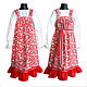 Order Dress with blouse Dunyasha. Irina. Livemaster. . Folk dresses Фото №3