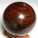 Astrophyllite (ball, d 53 mm) Khibiny.Marchenko Peak, Kola peninsula), Minerals, St. Petersburg,  Фото №1