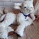  Овечка. Реалистичная игрушка. Мягкие игрушки. Igrushki-s-dushoj-irina. Ярмарка Мастеров.  Фото №7
