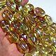 Quartz glass Beads 'Caramel'. pc. Beads1. furnitura2015. My Livemaster. Фото №4
