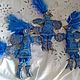  синяя птица счастья авторская с подвеской, Интерьерная кукла, Рязань,  Фото №1