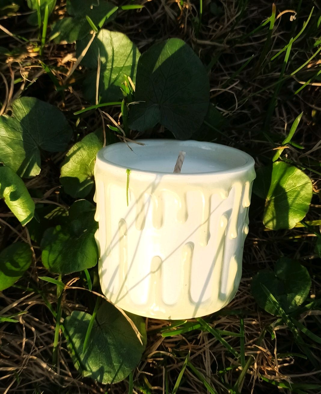 Свеча в керамике (под фарфор) в интернет-магазине на Ярмарке Мастеров ...