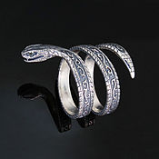 Серебряное кольцо "Богемия"