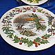 Винтаж: Coalport.Тарелка.Времена года в лесу.Woodlands Seasons. Тарелки винтажные. Антик.Декор.Винтаж. Ярмарка Мастеров.  Фото №14