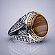 Ring-signet: Aztec style mans ring, Signet Ring, Tolyatti,  Фото №1