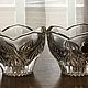Винтаж: Пара старинных подсвечников Cristal d’Arques, Франция. Кухонная утварь винтажная. Brocante chez Alla. Интернет-магазин Ярмарка Мастеров.  Фото №2