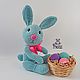 Toy plush Bunny Trot knitted plush toy rabbit. Stuffed Toys. vyazunchiki-lz (vyazunchiki-lz). Online shopping on My Livemaster.  Фото №2