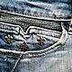 Винтаж: 42-44 р-р, новая джинсовая мини-юбка ZSY JEANS vogue cowboy series. Юбки винтажные. Vintazh_Vip_Stock. Ярмарка Мастеров.  Фото №5