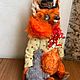 Заказать Люсик и гусик. Russian bear. Ярмарка Мастеров. . Тедди Зверята Фото №3