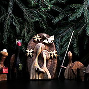 Для дома и интерьера handmade. Livemaster - original item Christmas Nativity scene. Large multi - figure.. Handmade.