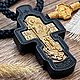 Крест с «Георгием Победоносцем» на Гайтане. Крестик. MisMi jewelry. Ярмарка Мастеров.  Фото №4