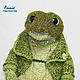 Froggy. Stuffed Toys. AnnieIKnitToys. Online shopping on My Livemaster.  Фото №2