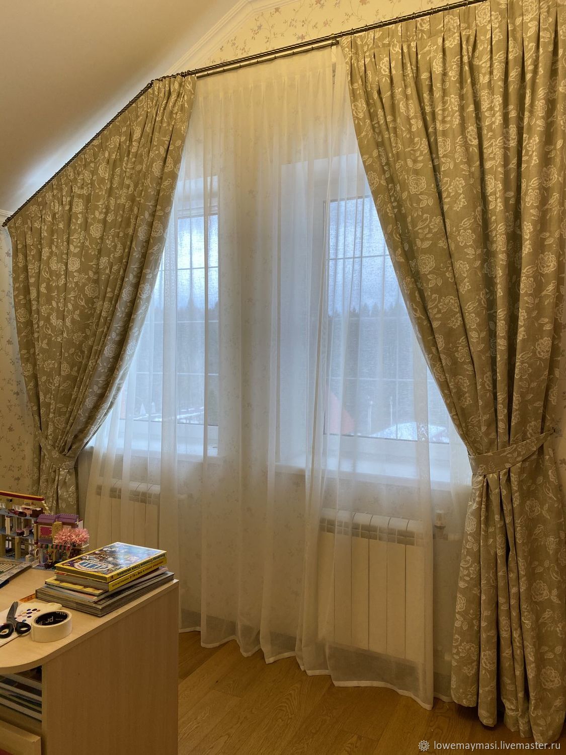 Шторы Прованс из портьерного хлопка Энгри Бедс в интернет-магазине ...