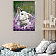 Oil Painting Rabbit Painting for Nursery. Pictures. Lana Zaitceva. My Livemaster. Фото №4