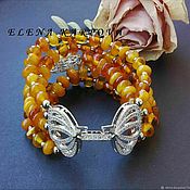 Украшения handmade. Livemaster - original item Bracelet Royal. amber. Handmade.
