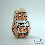 Для дома и интерьера handmade. Livemaster - original item Tumbler Tigers hand-painted. Handmade.
