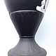 Винтаж: Wedgwood Jasperware Black Редкая большая ваза 19 см. Вазы винтажные. Decor.mylove. Ярмарка Мастеров.  Фото №4