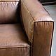 Заказать Трехместный диван tuxedo, wooden legs. Old Loft. Ярмарка Мастеров. . Диваны Фото №3