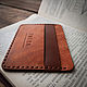 Handmade leather cardholder. Cardholder. titla. Online shopping on My Livemaster.  Фото №2
