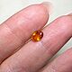 Гранат Спессартин 1,04ct. Бусины. Астрологический подбор камней. Интернет-магазин Ярмарка Мастеров.  Фото №2
