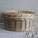 Order Casket round with lid, woven from willow twigs. Elena Shitova - basket weaving. Livemaster. . Basket Фото №3