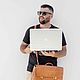 Портфель "RED HEAD". Портфель. ALEX FLAIR • leather goods. Ярмарка Мастеров.  Фото №4
